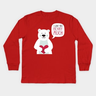 Teddy Bear Kids Long Sleeve T-Shirt